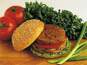 veggie burger