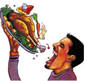 eating