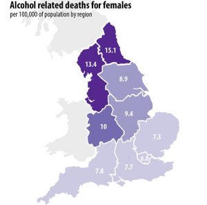 Alcohol related deaths