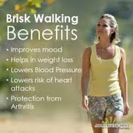 brisk walking speed in kmph